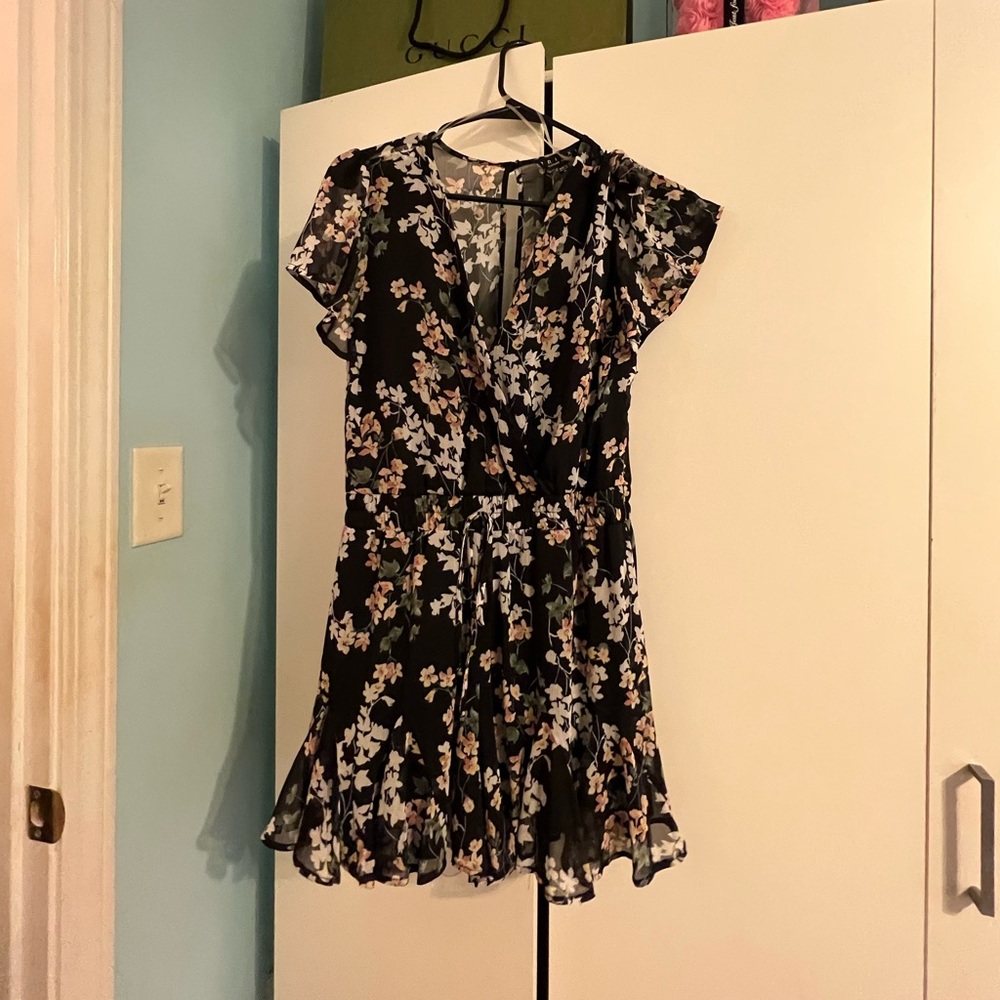 FLORAL ROMPER